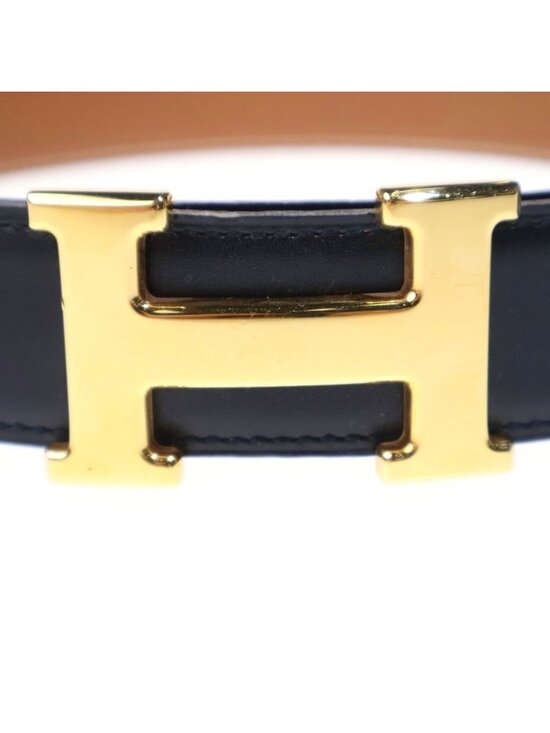 Hermes Constance Belt Brown Black Leather Gold main image 4